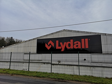 Panneau usine Lydall Morbihan Bretagne